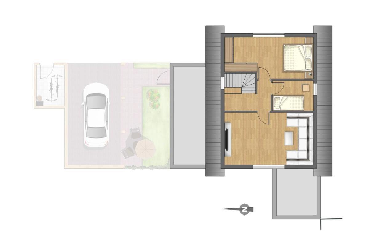 Boddenkahn Villa บอร์น ภายนอก รูปภาพ